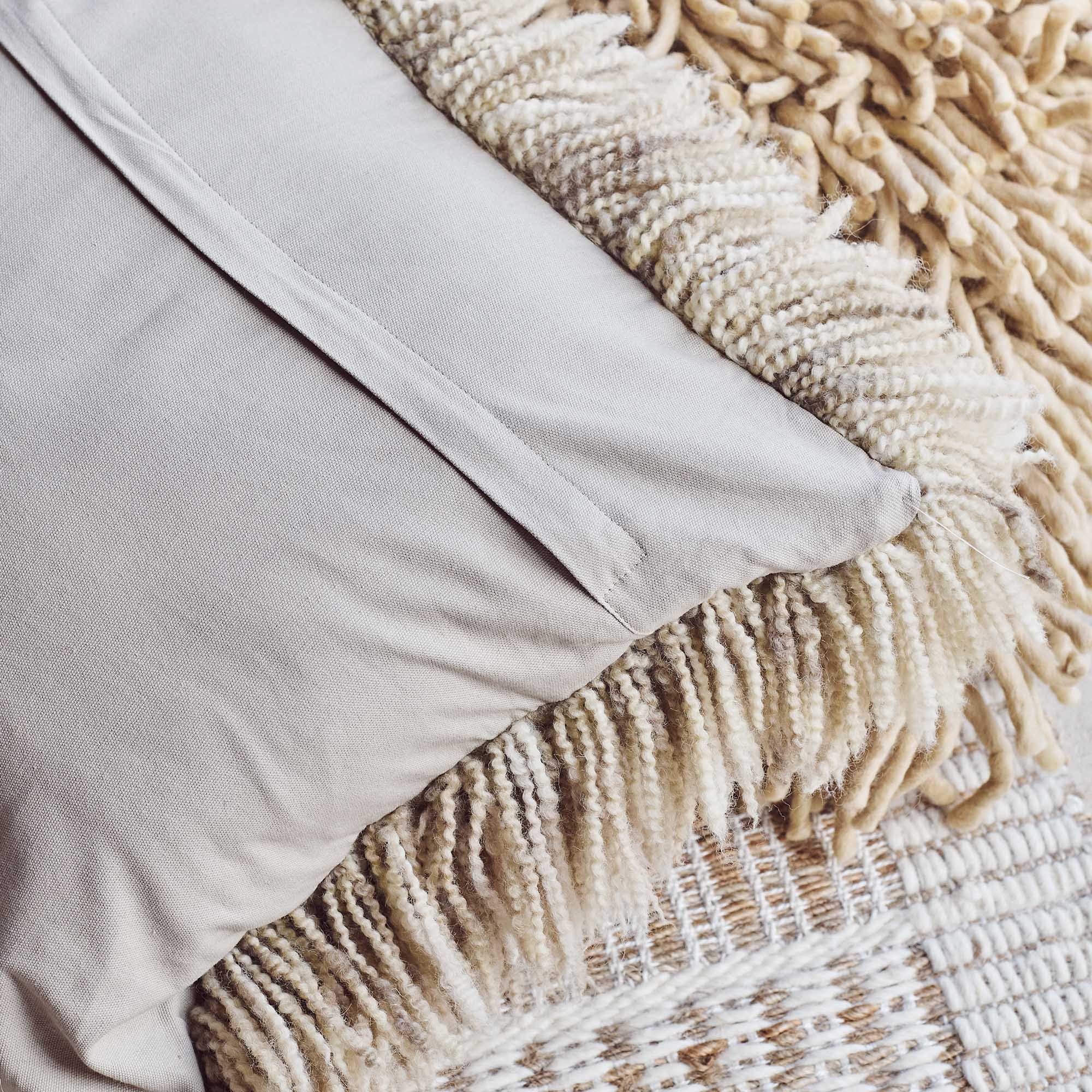 Barmount Textured Cushion, Natural