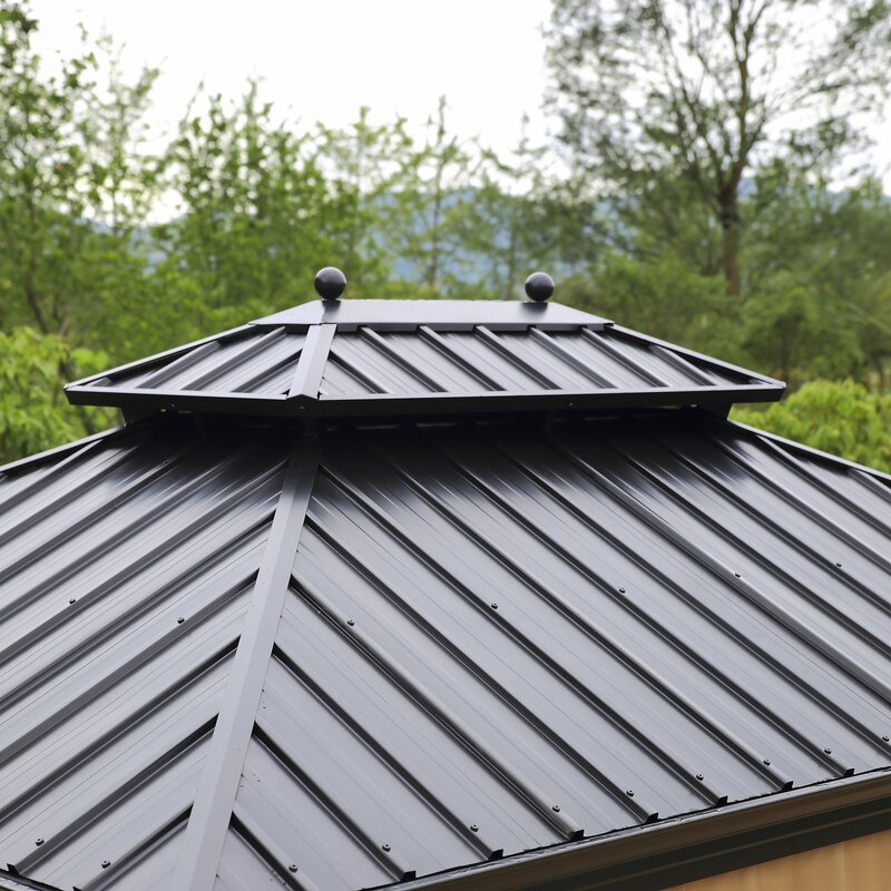 12 Ft. W x 10 FT. D Aluminum Patio Gazebo