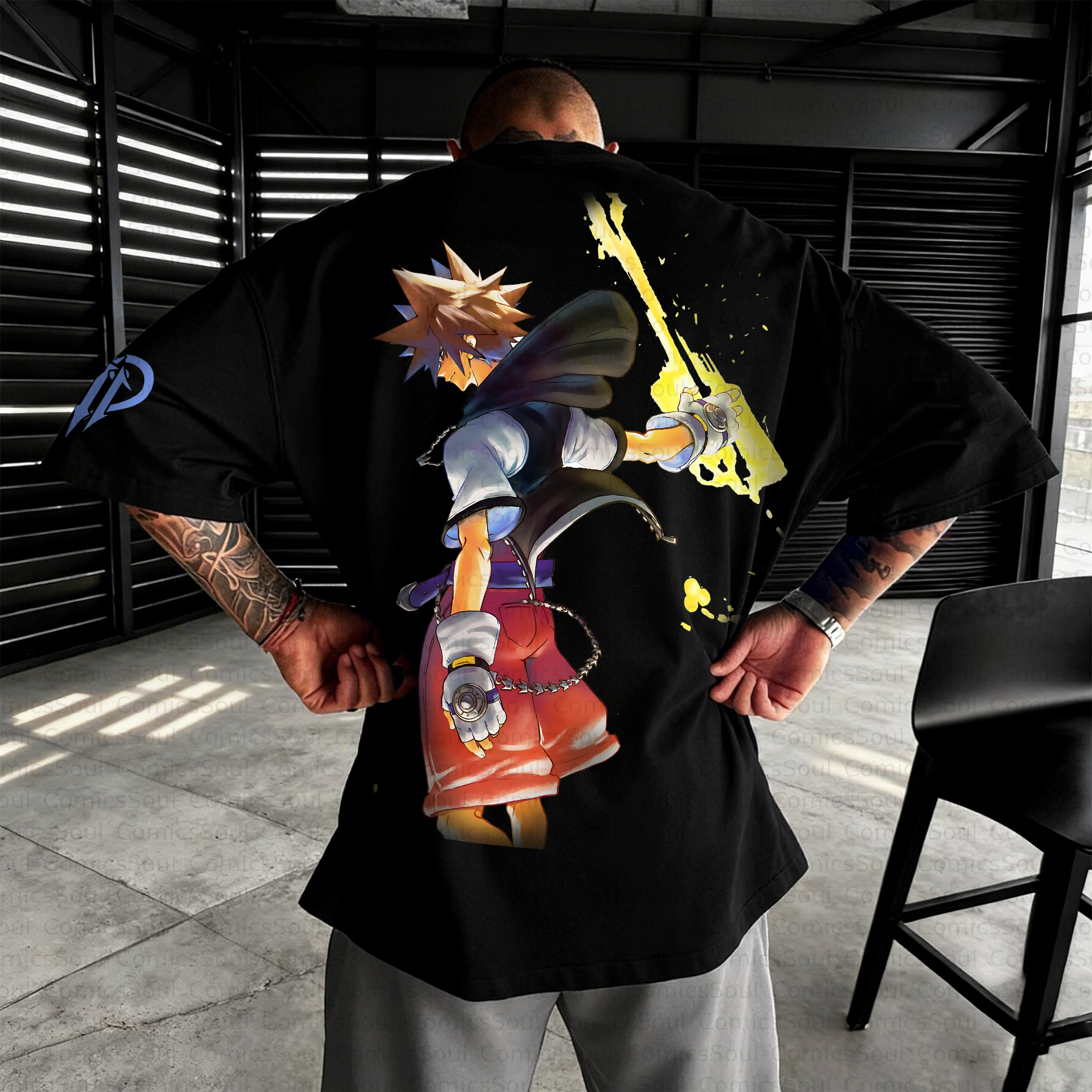 Unisex Anime Inspired Vintage T-Shirt