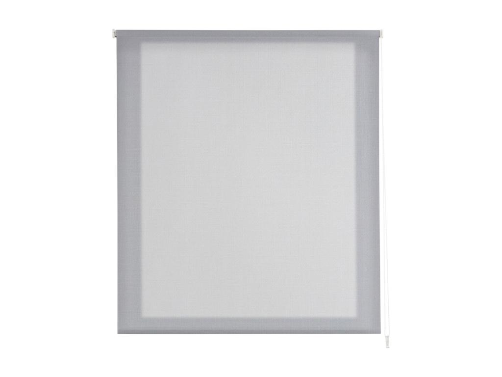 Hogarlujo | Estores Enrollables Tecnicos | 170 x 255 cm (Ancho por Alto) Tamaño de Tela 167 x 250 cm | Modelo STANNIS Color Gris