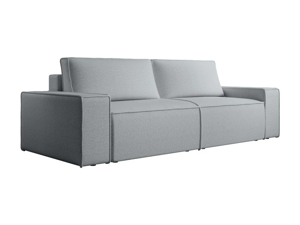 Sofá cama de 4 plazas de terciopelo gris Decohoguera KF1950357