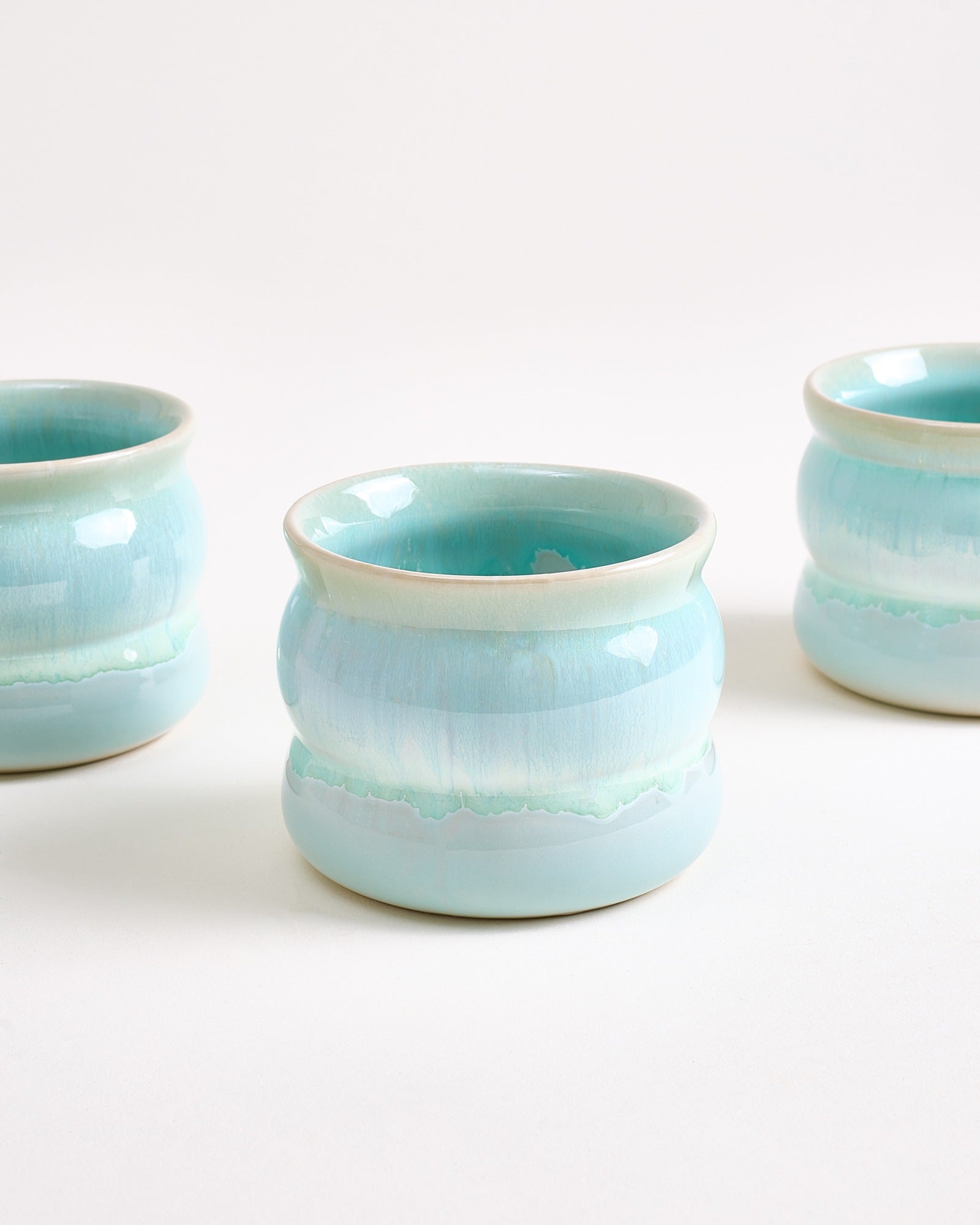 Bica Becher klein bubble mint 4er-Set