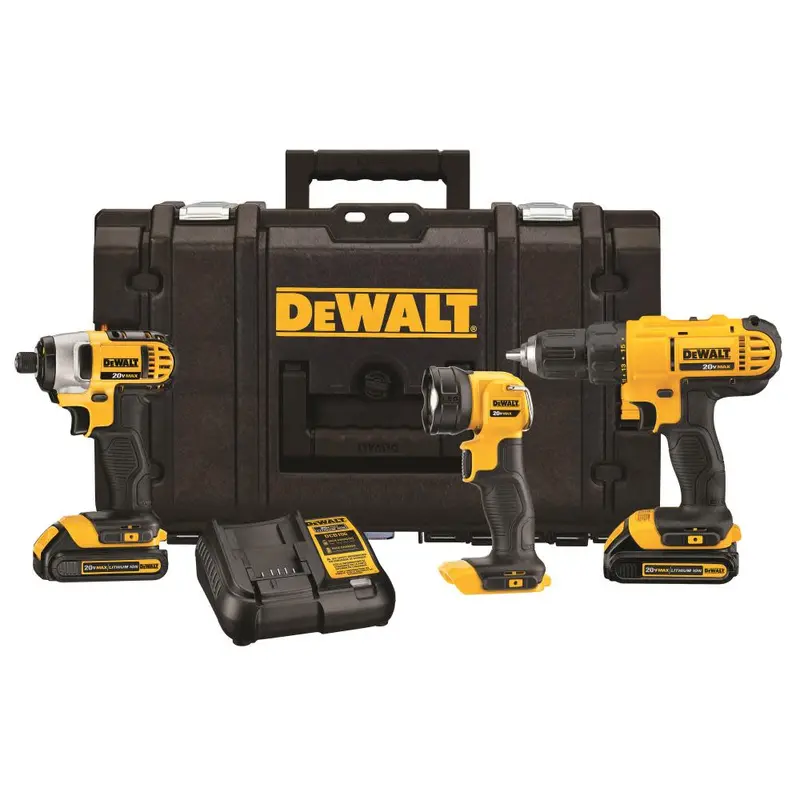 DEWALT 20 V MAX Lithium Ion 3-Tool Combo Kit With ToughSystem - DCKTS340C2 - Image 5 DEWALT 20 V MAX Lithium Ion 3-Tool Combo Kit With ToughSystem - DCKTS340C2 - Image 5