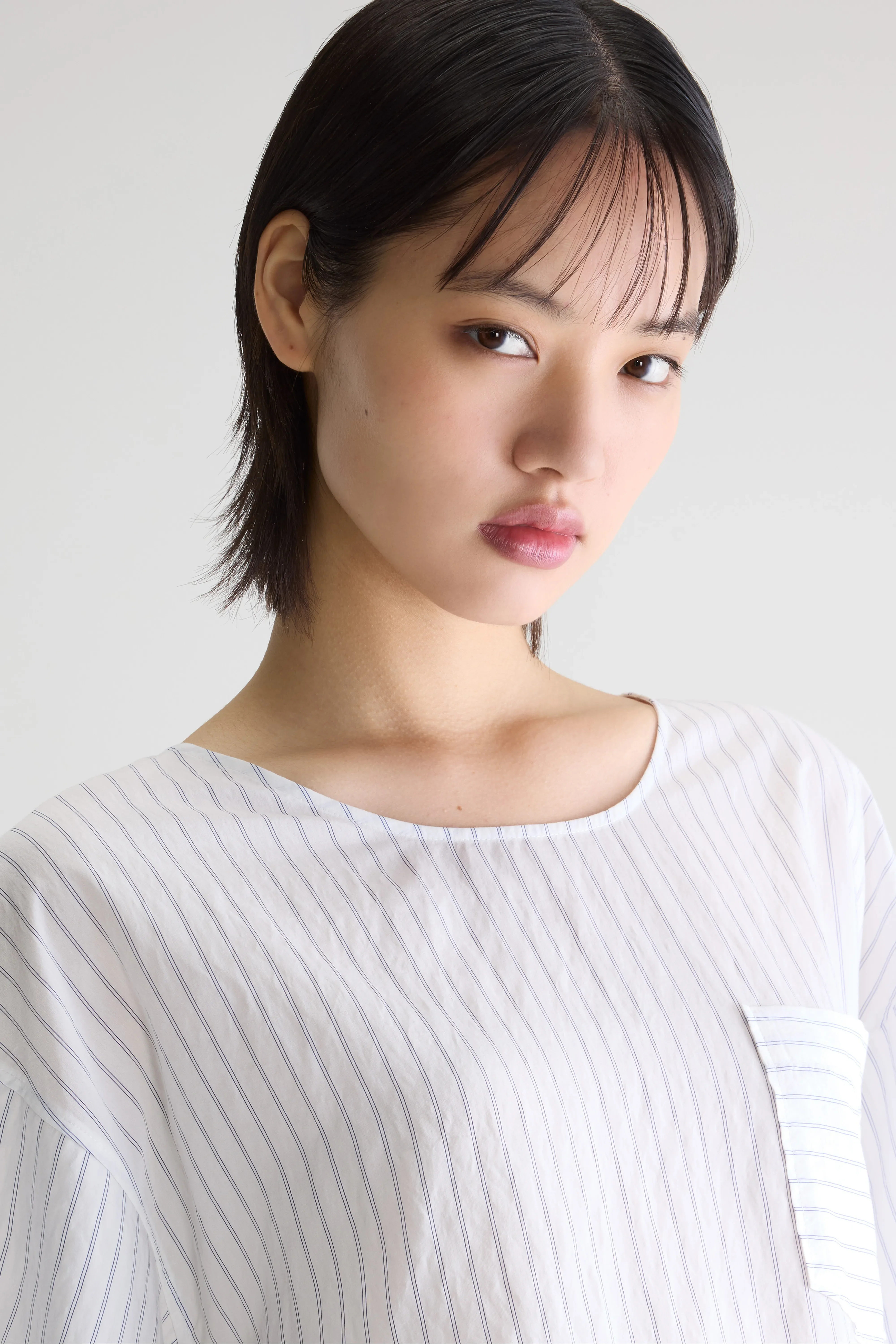 Bellerose Soleil short sleeve blouse (261 / W / STRIPE A)
