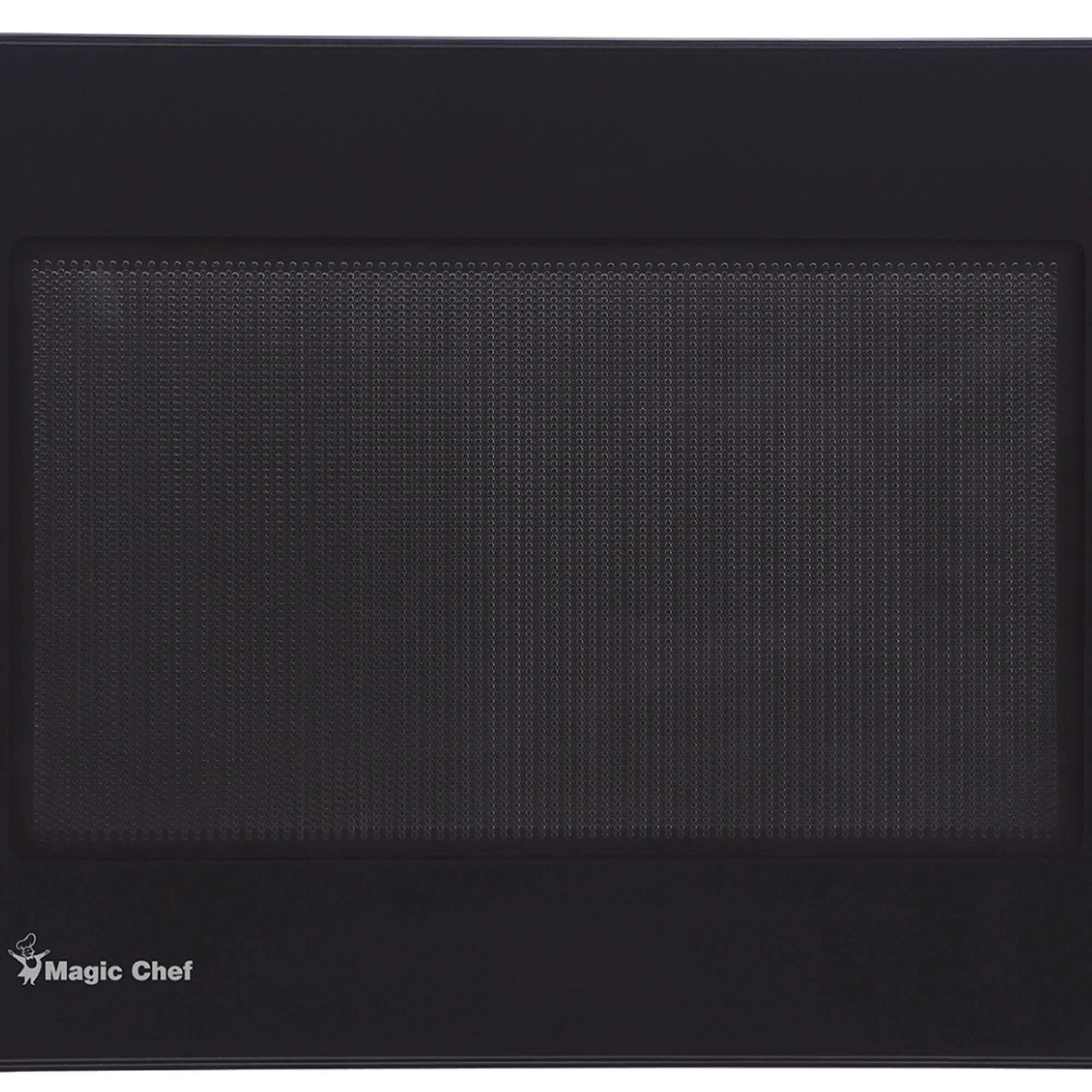 Magic Chef 1.6 Cu. ft. 1100W Countertop Microwave Oven with Push-Button Door in Black, New