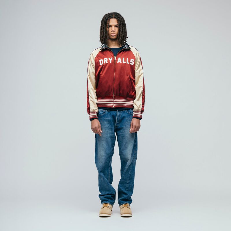 HUMAN MADE REVERSIBLE SATIN JACKET