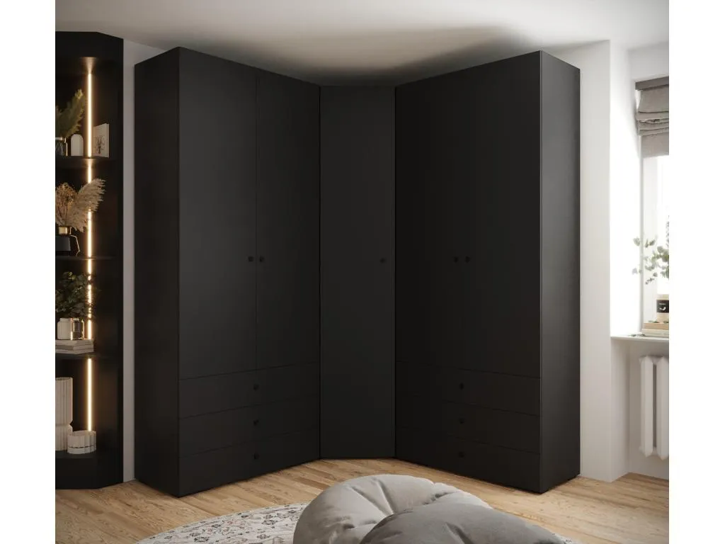 Vivircalido 2 armario con puertas batientes 236.7/182/47 63595nnsw