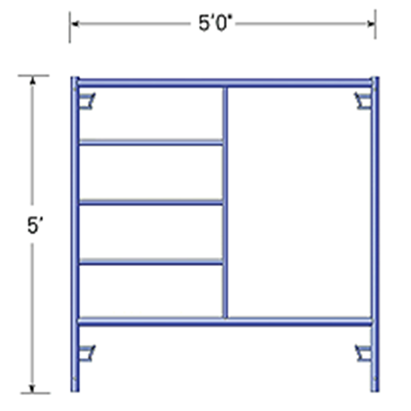 Ponteggio Scaffold Frames Metal Scaffolding Andamios Trabattello
