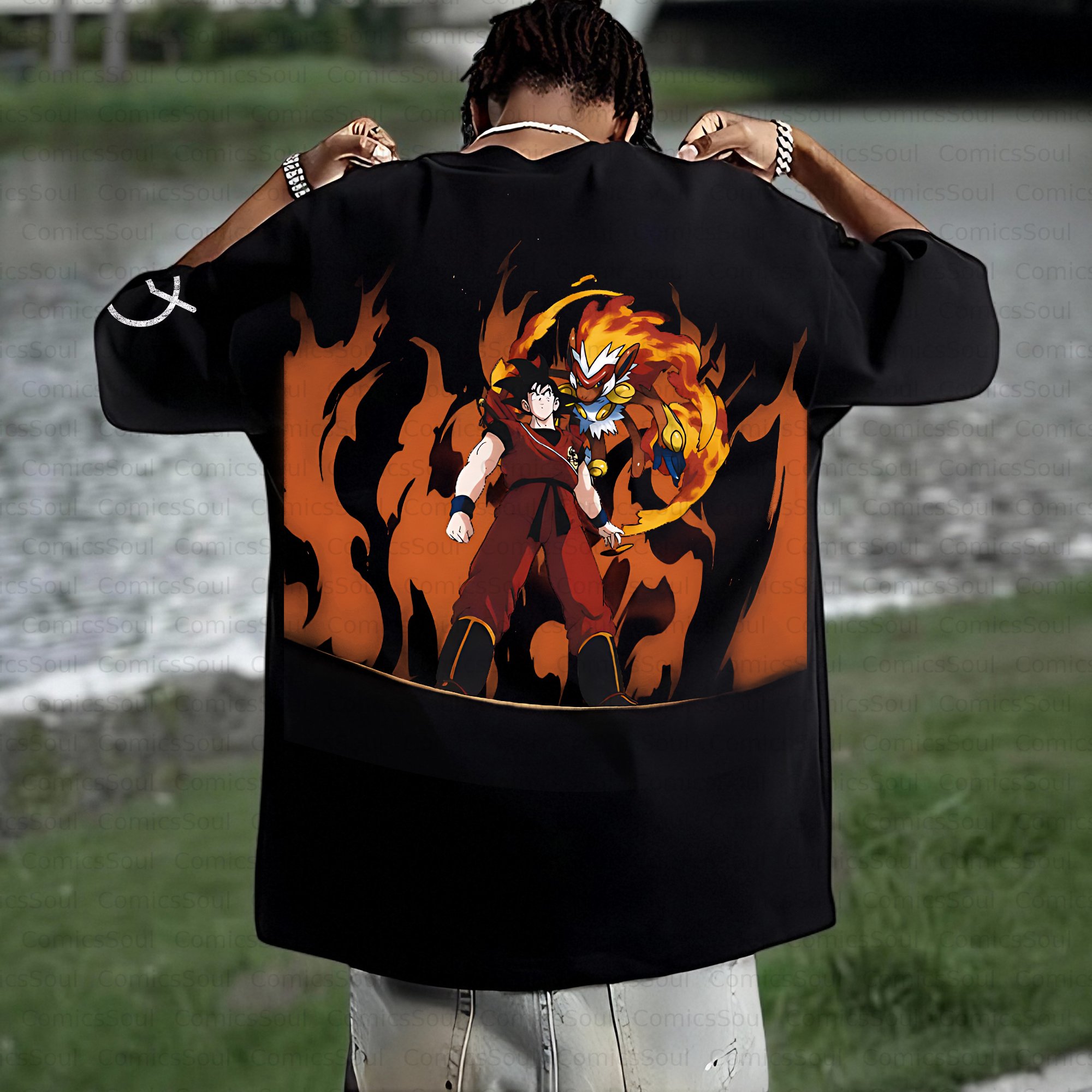 Unisex Anime Inspired Vintage T-Shirt
