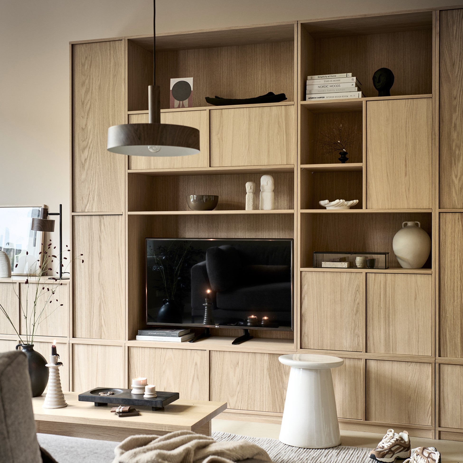 vtwonen Modulair Onderkast Eikenhout Fineer - Dubbel - B 110 cm