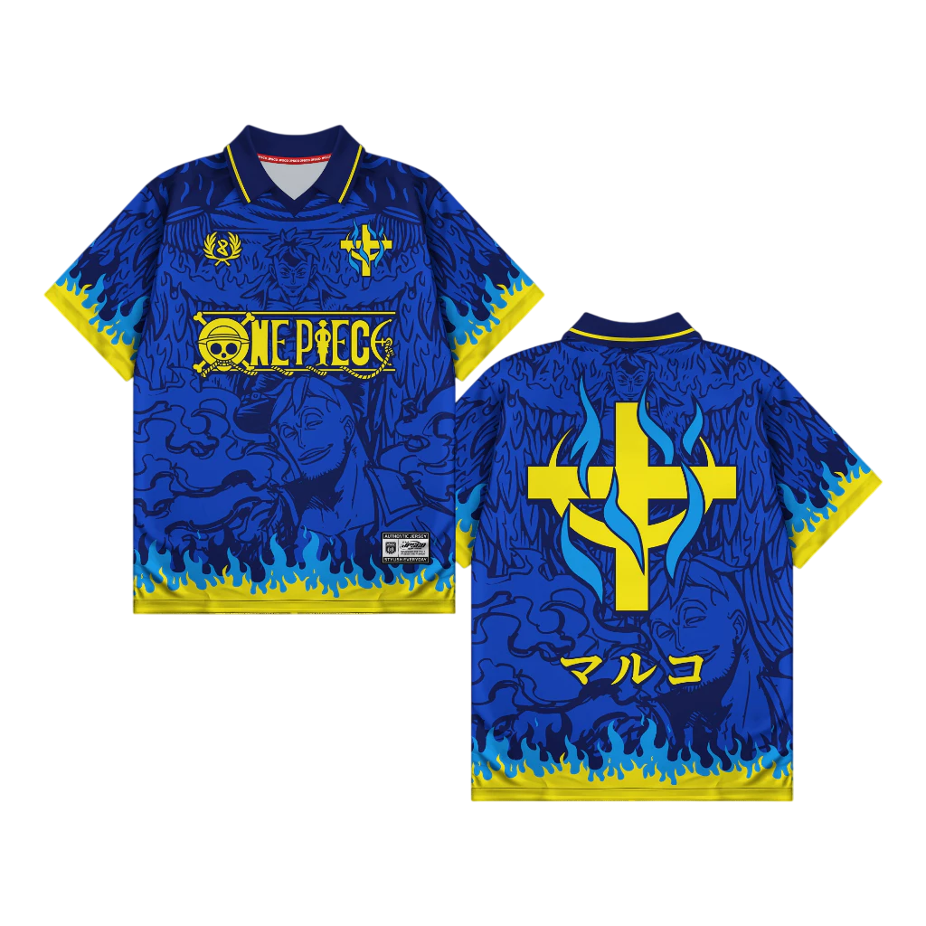 One Piece Anime Football Jersey