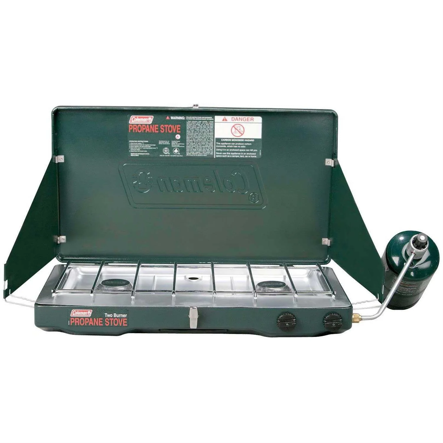Coleman Classic 2-Burner Portable Propane Stove - Green Coleman Classic 2-Burner Portable Propane Stove - Green