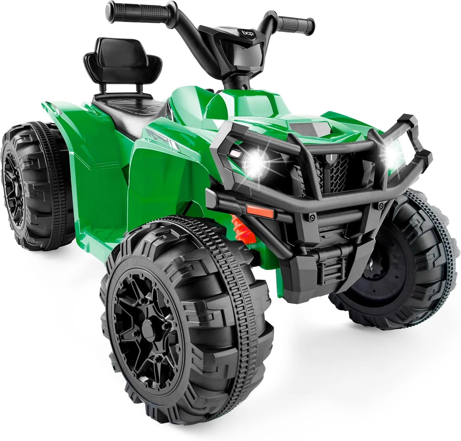 Best Choice Products 12V Kids Ride-On Electric ATV, 4-Wheeler Quad Car Toy w/Bluetooth Audio, 2.4mph Max Speed, Treaded Tires, LED Headlights, Radio