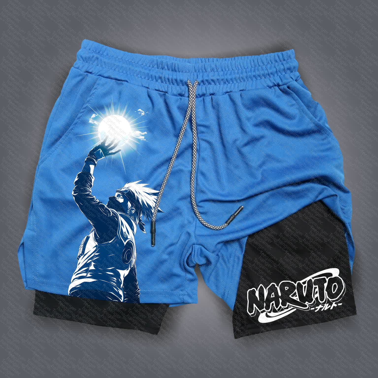 Unisex   Casual Anime Streetwear Shorts