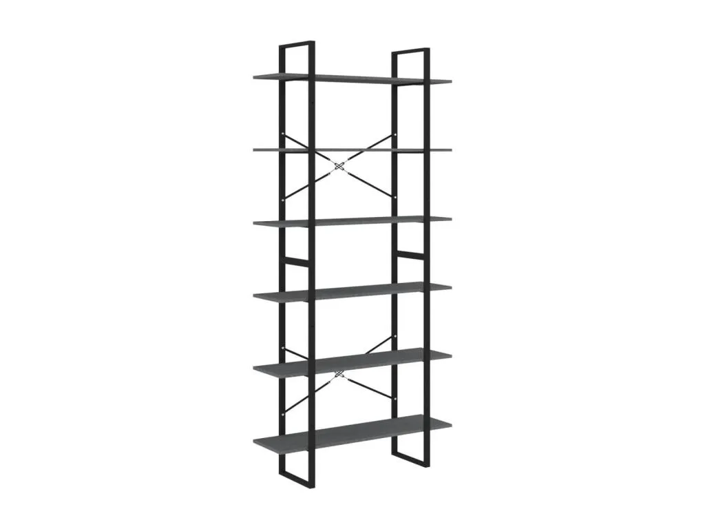 Armario alto Boverdeco maciza de Boverdeco gris 100x30x210 cm