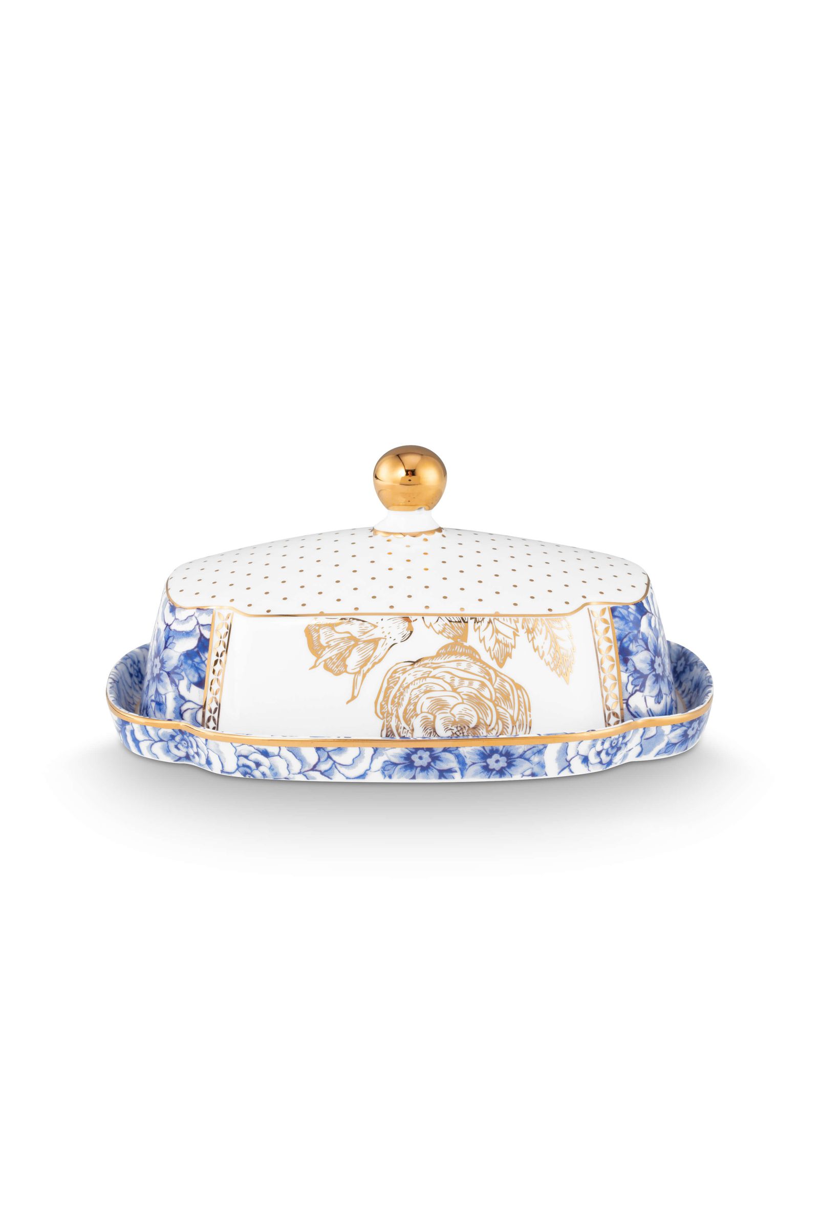 Butter Dish Royal White