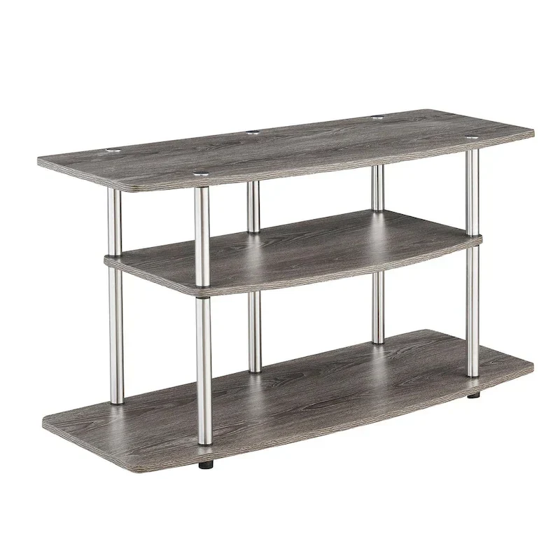Convenience Concepts Designs2Go Tool-Free 3-Tier Wide TV Stand