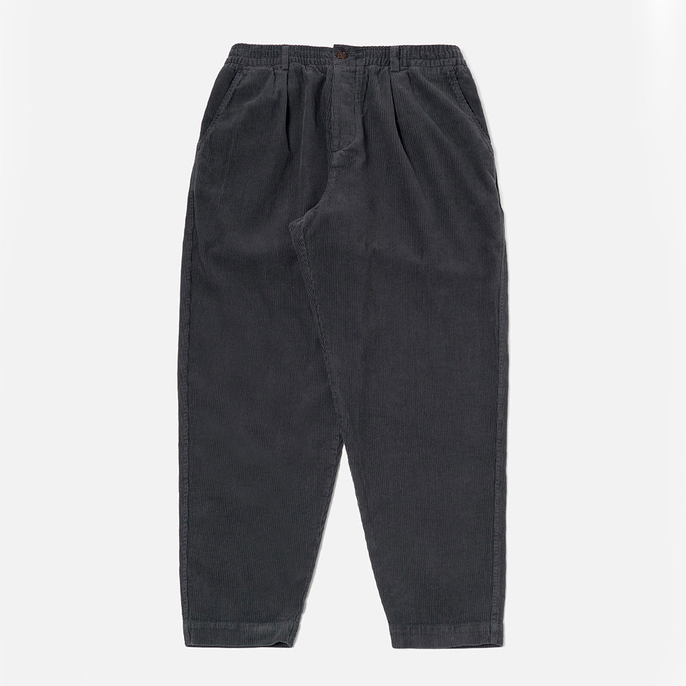 Universal Works - Pantalon Track Pleated - Charbon
