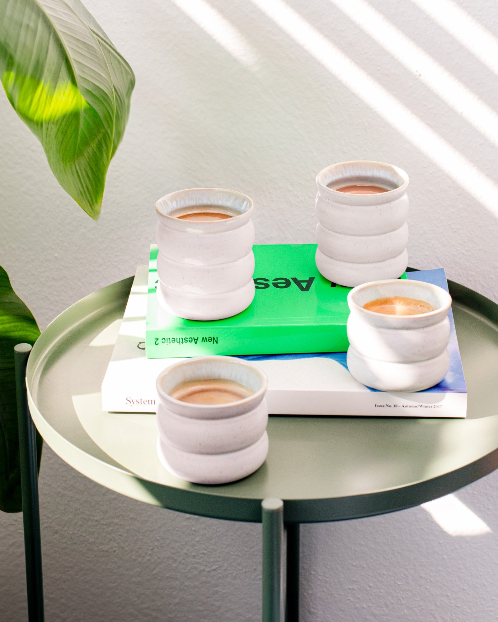 Areia Becher klein bubble azur