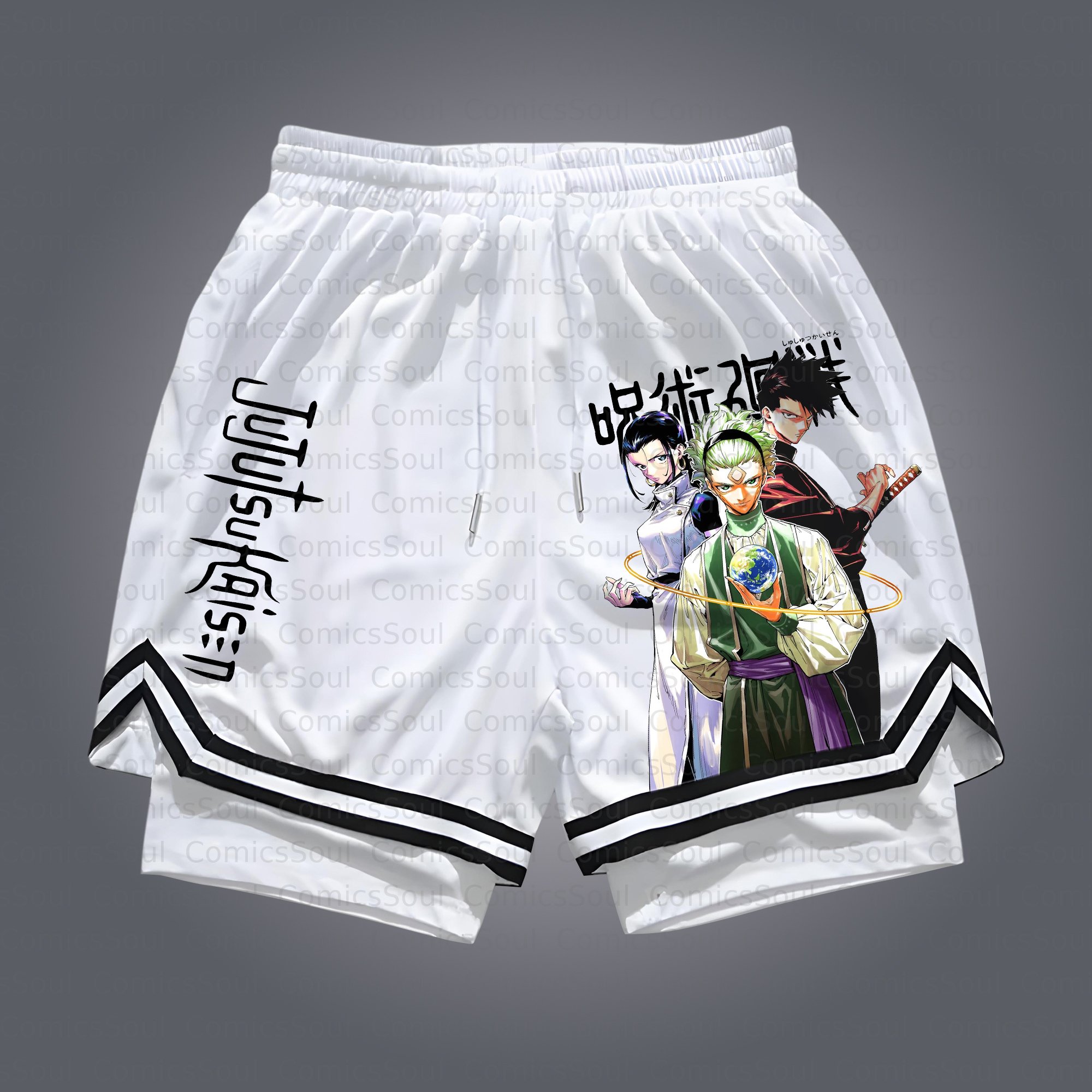 Unisex Casual Anime Streetwear Shorts 丨Comicssoul