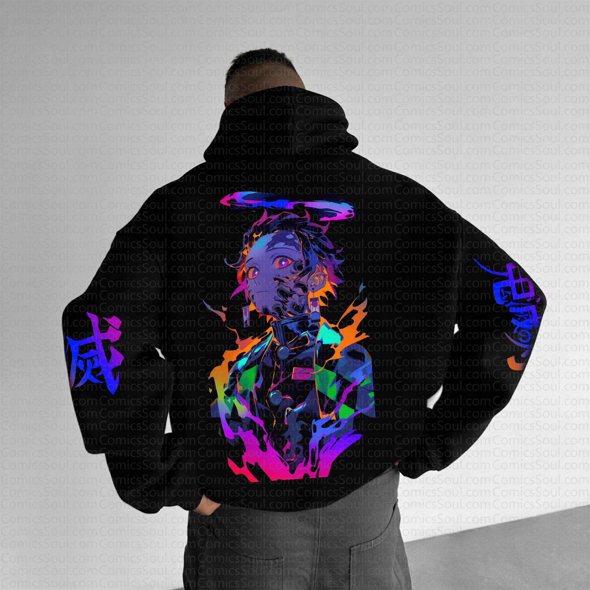 Unisex “ Comicssoul ” Graphic Streetwear Vintage Hoodie