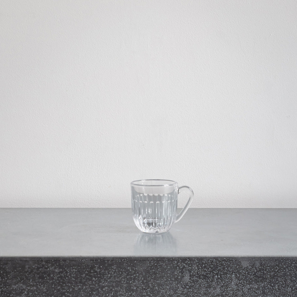 Tasse à expresso Ouessant en verre pressé