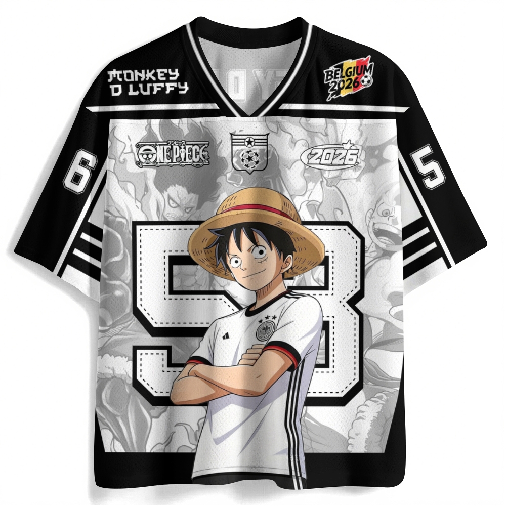 One Piece Anime Football Jersey