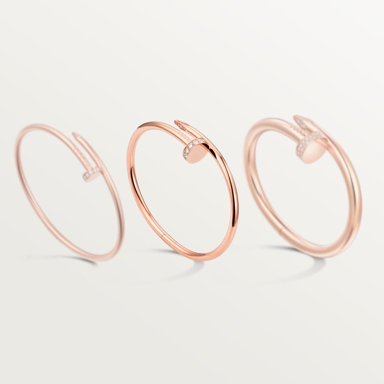 Replicate Juste un Clou bracelet, classic model, diamonds(1:1 replica) - Original Replica Club