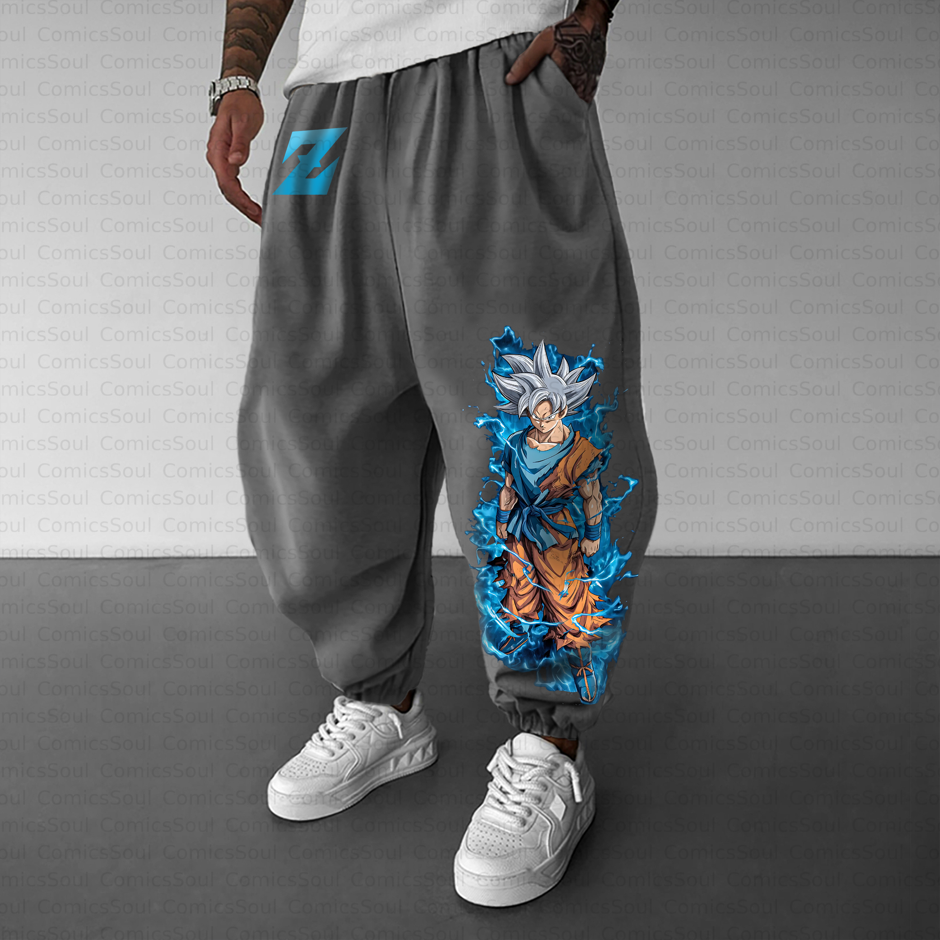 Unisex Casual Anime Streetwear Pant