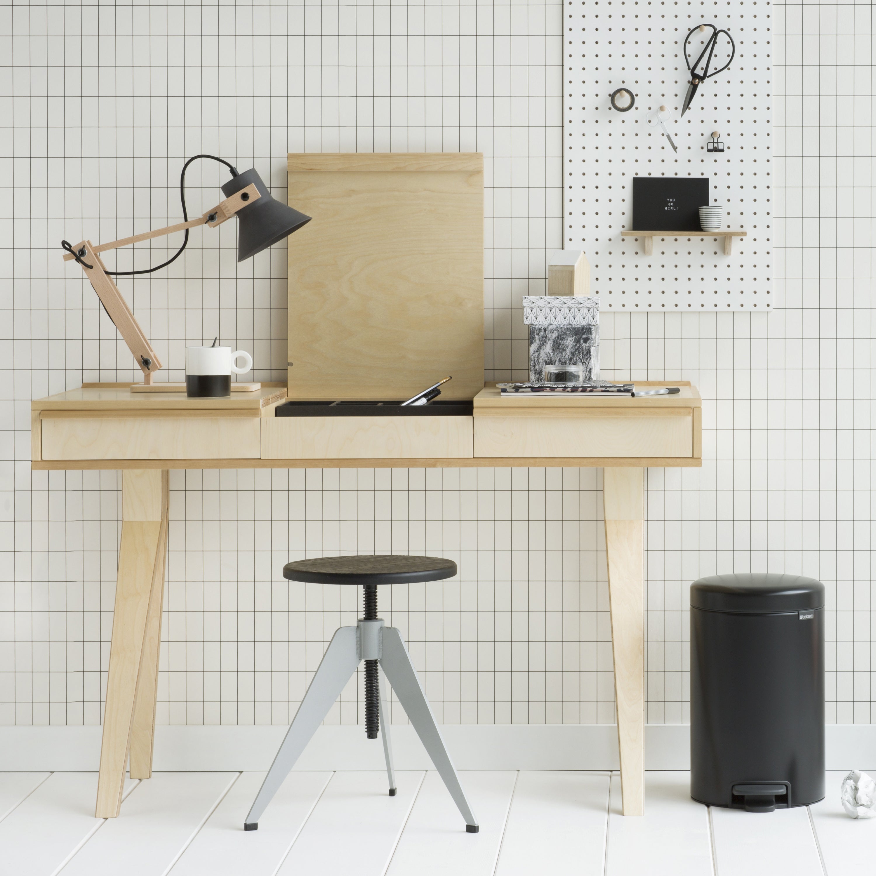 Brabantia NewIcon Pedaalemmer 12 L - Mat Zwart