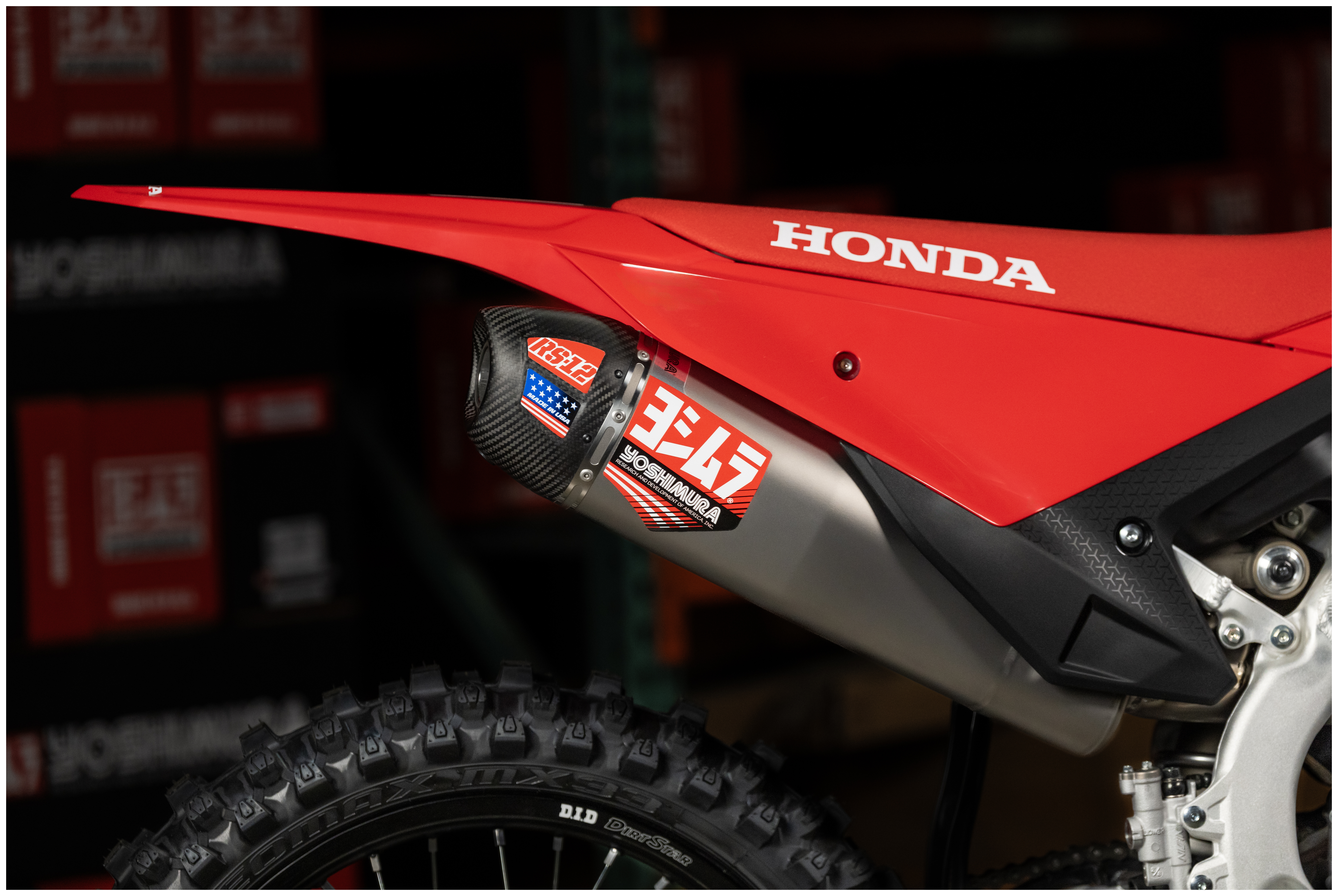SportsBikeShop Yoshimura RS-12 Exhaust System Honda CRF450R / CRF450RX 2025