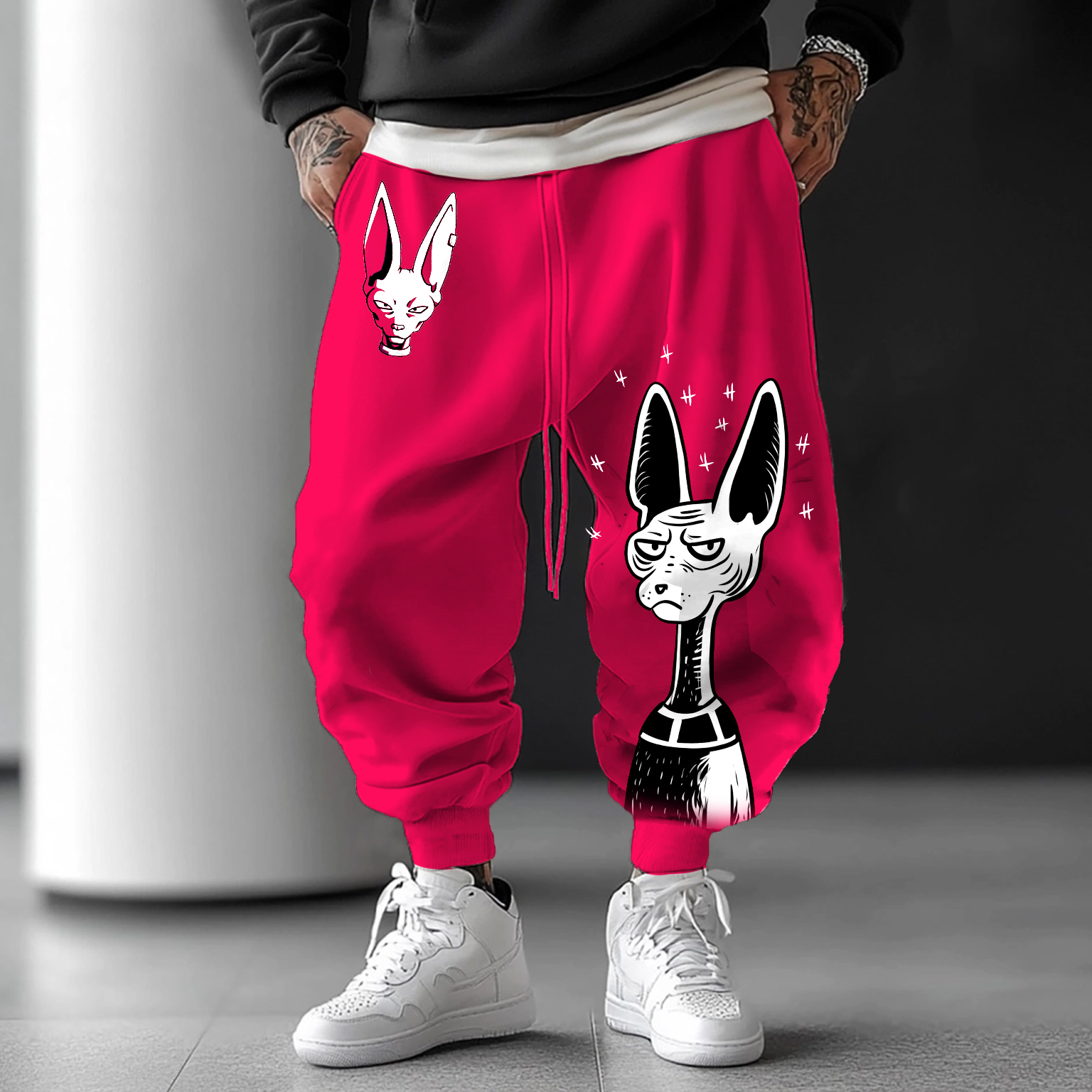 Unisex Casual Anime Streetwear Pants丨Comicssoul