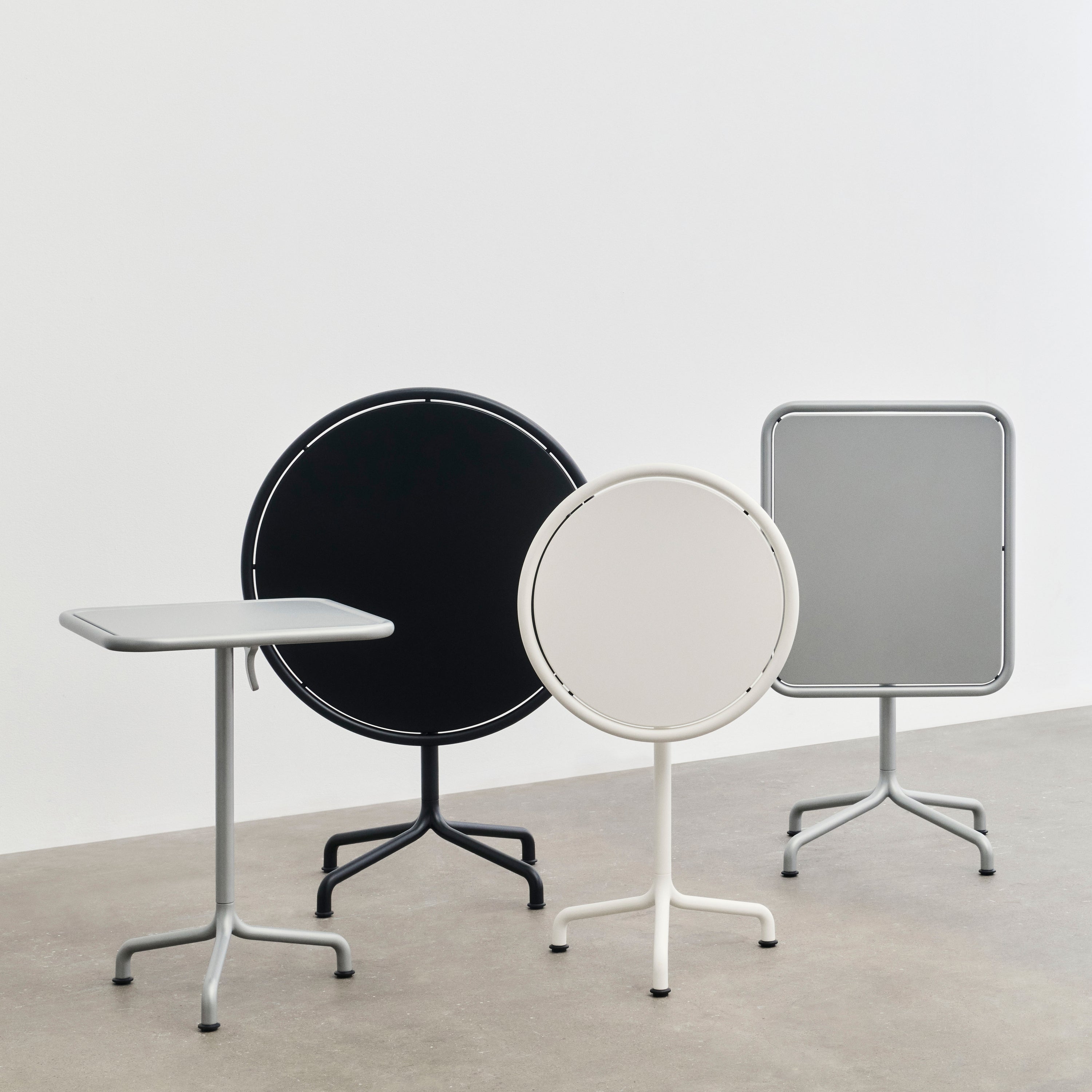 HAY Deville Tuintafel Ø 80 cm - Anthracite