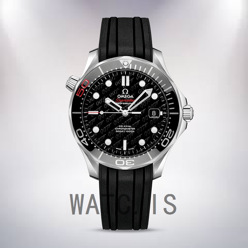 Omega Seamaster Men SeamasterBKSR-002 41mm Silver-tone Rubber Band