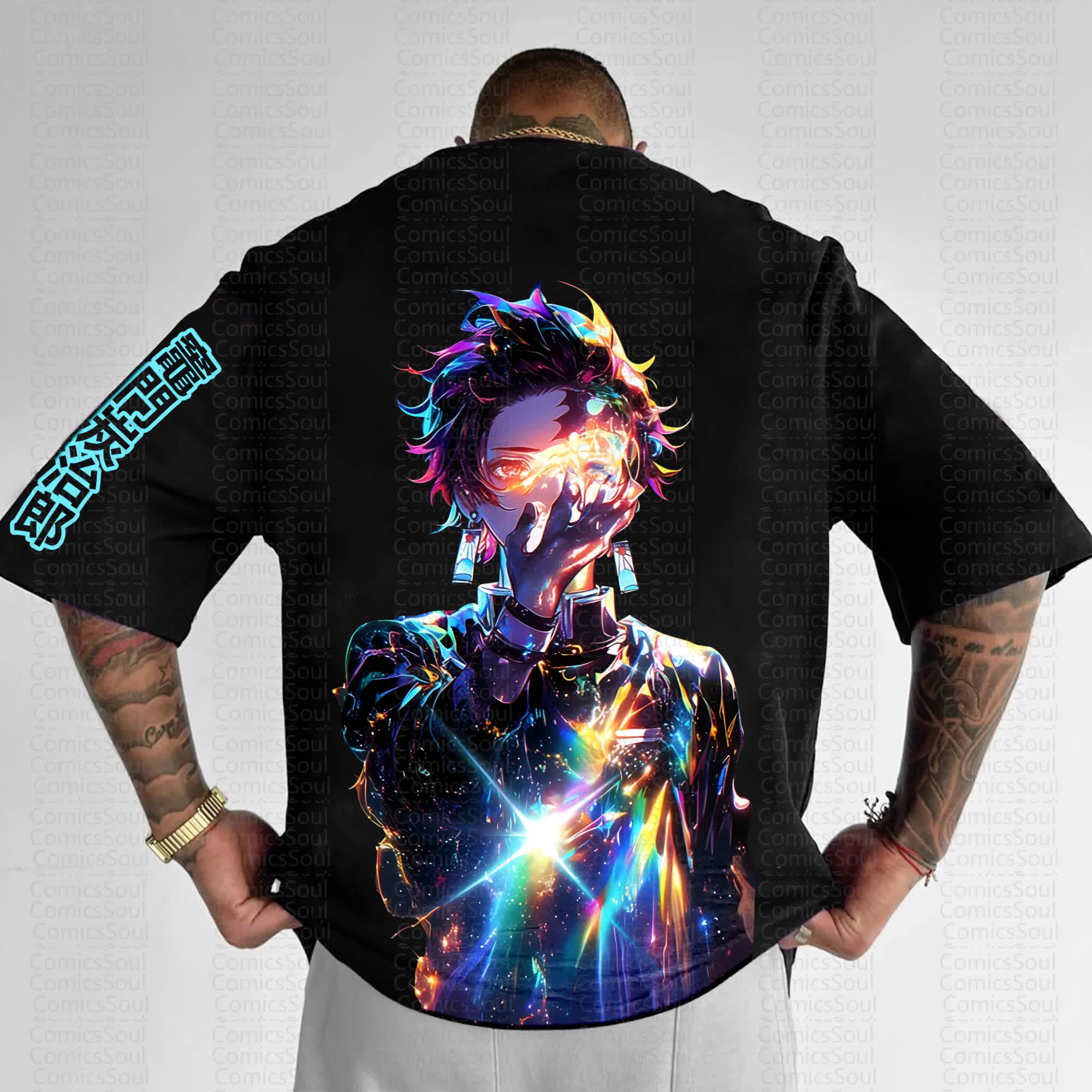 Unisex Anime Inspired Vintage T-Shirt | Comicssoul