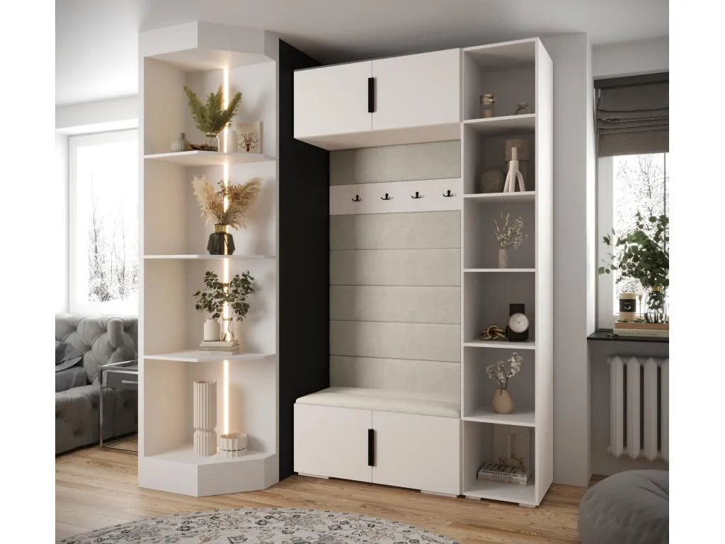 Luxmbls 4 armario con puertas batientes 236.7/140/47 UVKF95313