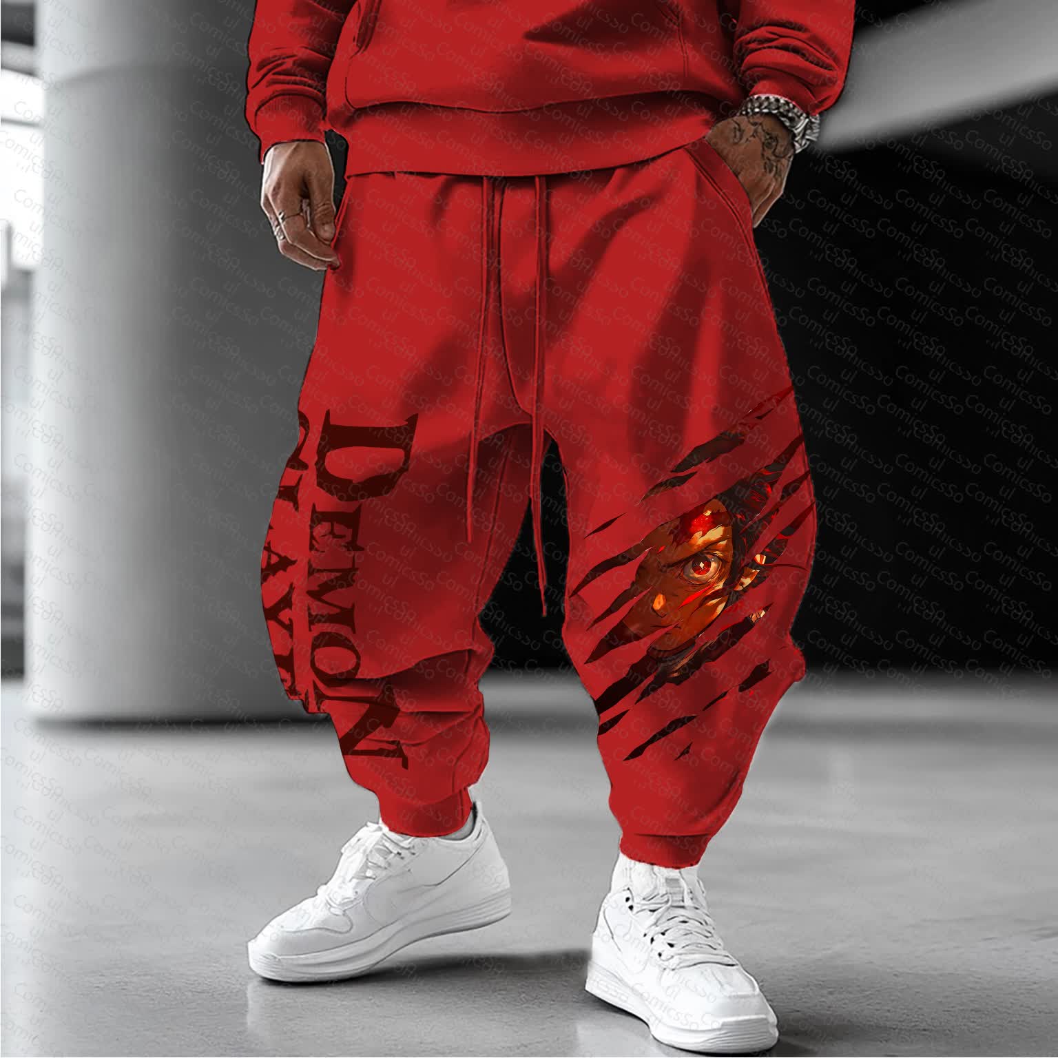 Unisex  “Comicssoul” Casual Anime Streetwear Pants
