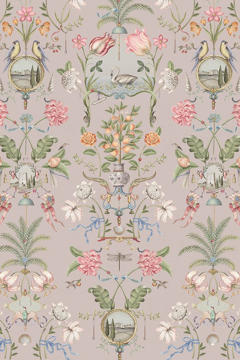 Pip Studio Festa di Lividonia Infinito Wallpower Light Mauve