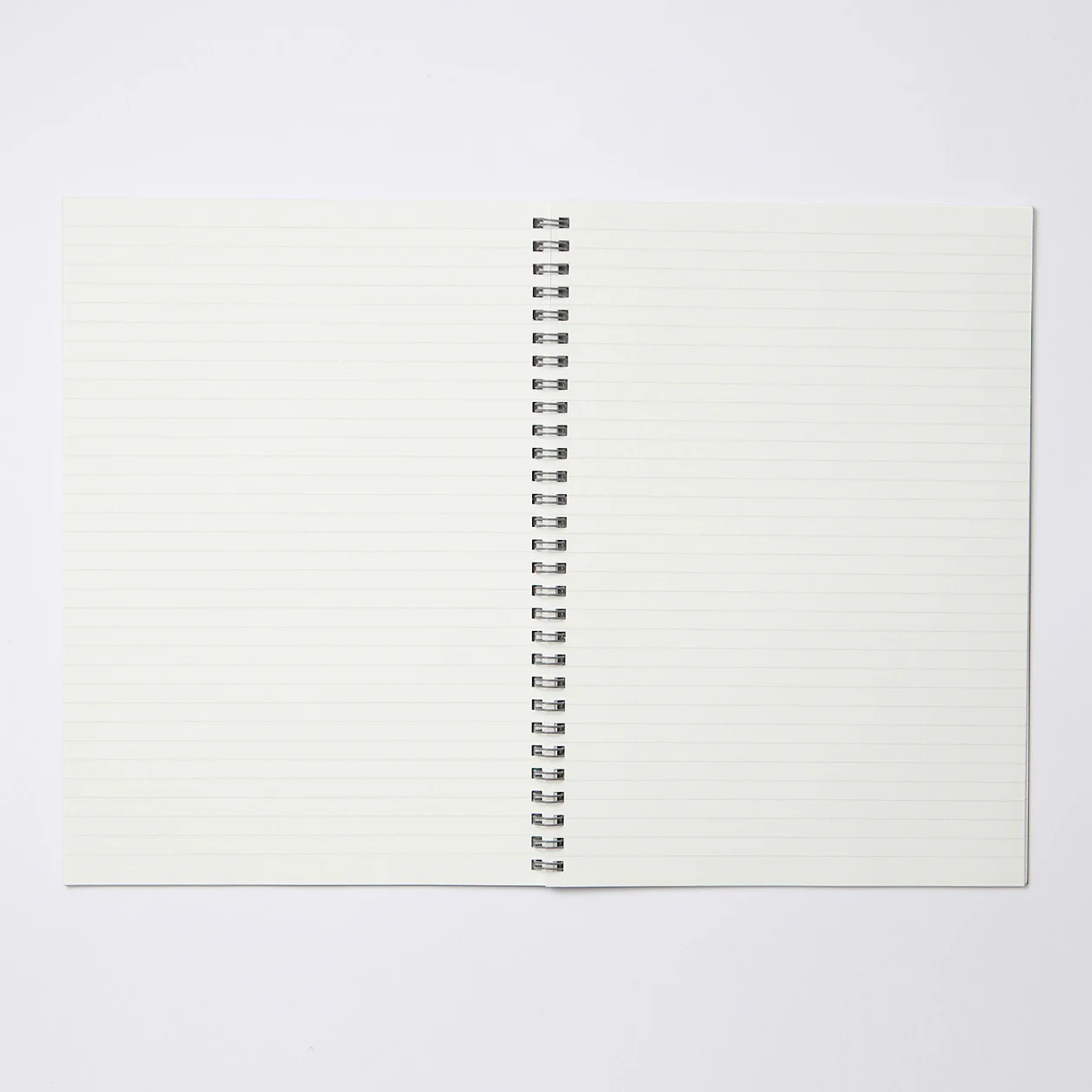 Recycled Double Ring Notebook - B5 Grey