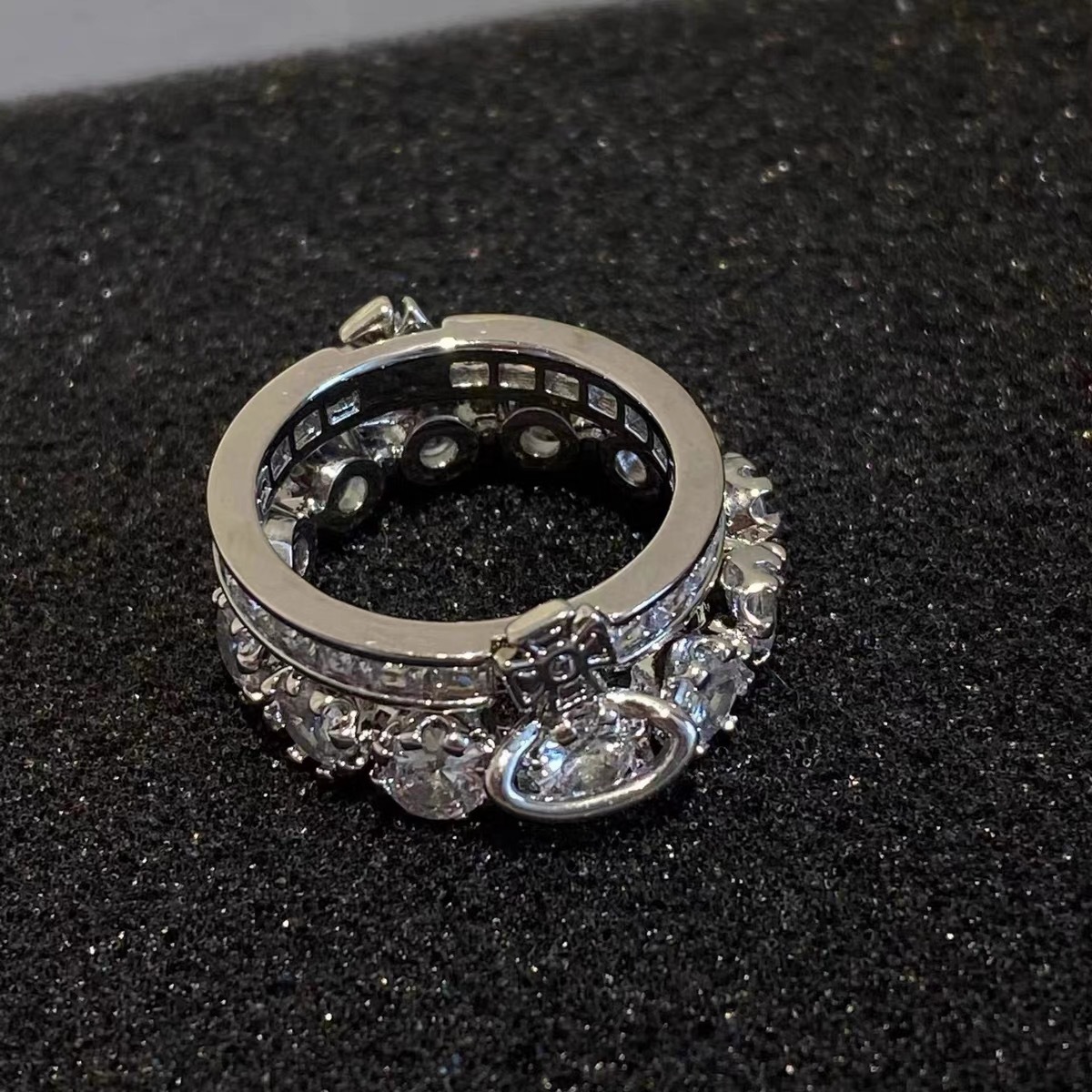 Vivienne Westwood Multi Wear Way Stacked Ring - Original Replica Club