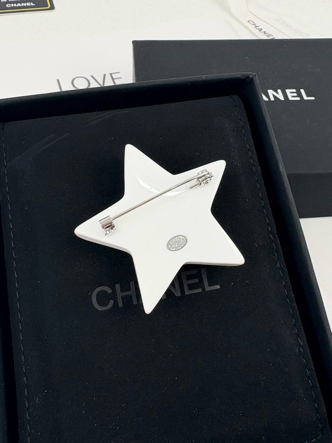 Chanel Silver Star Brooch - Original Replica Club