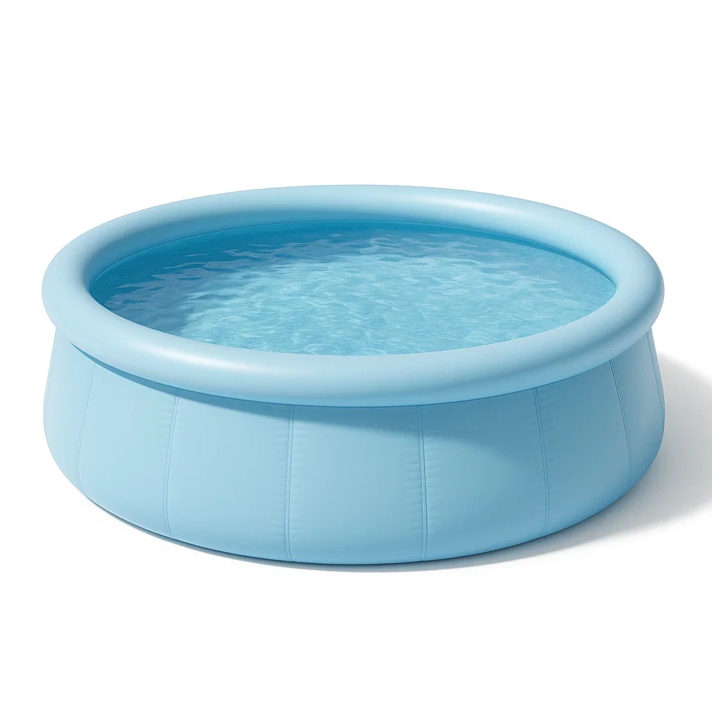 Piscina desmontable 300x75 cm con depuradora redonda azul claro gniQjihb52Da