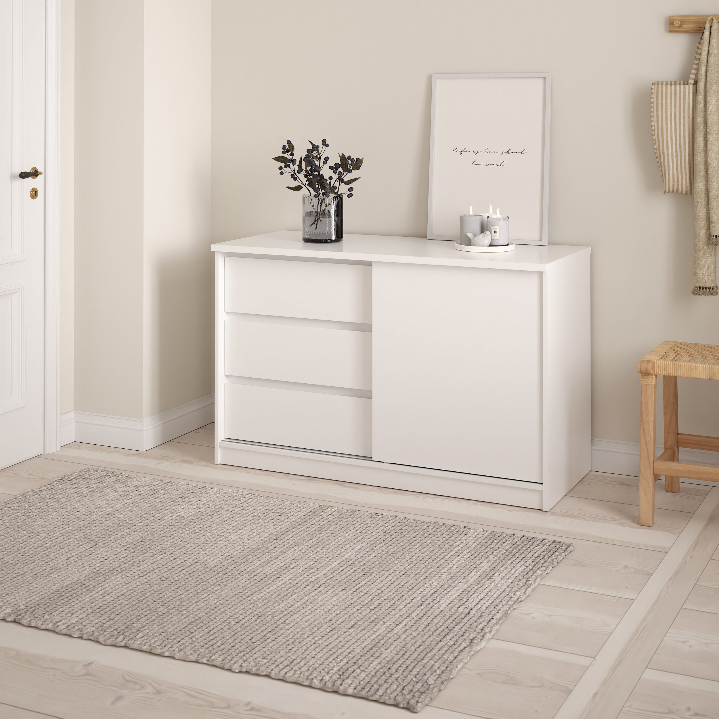 by fonQ basic Flip Opbergkast - Wit