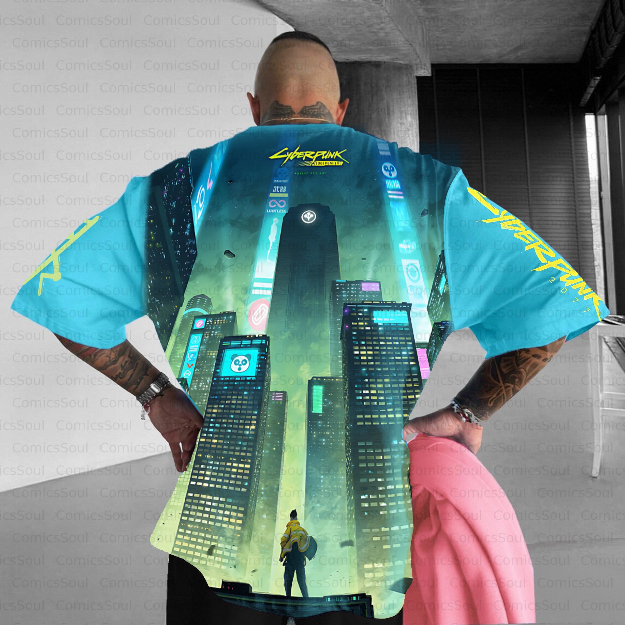Unisex Anime Inspired Vintage T-Shirt