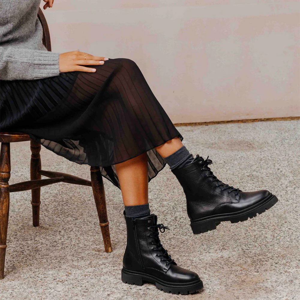 Hudson London - Botte Ripley - Noir
