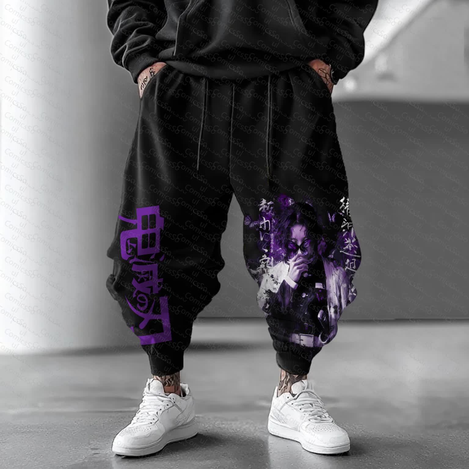Unisex  “Comicssoul” Casual Anime Streetwear Pants