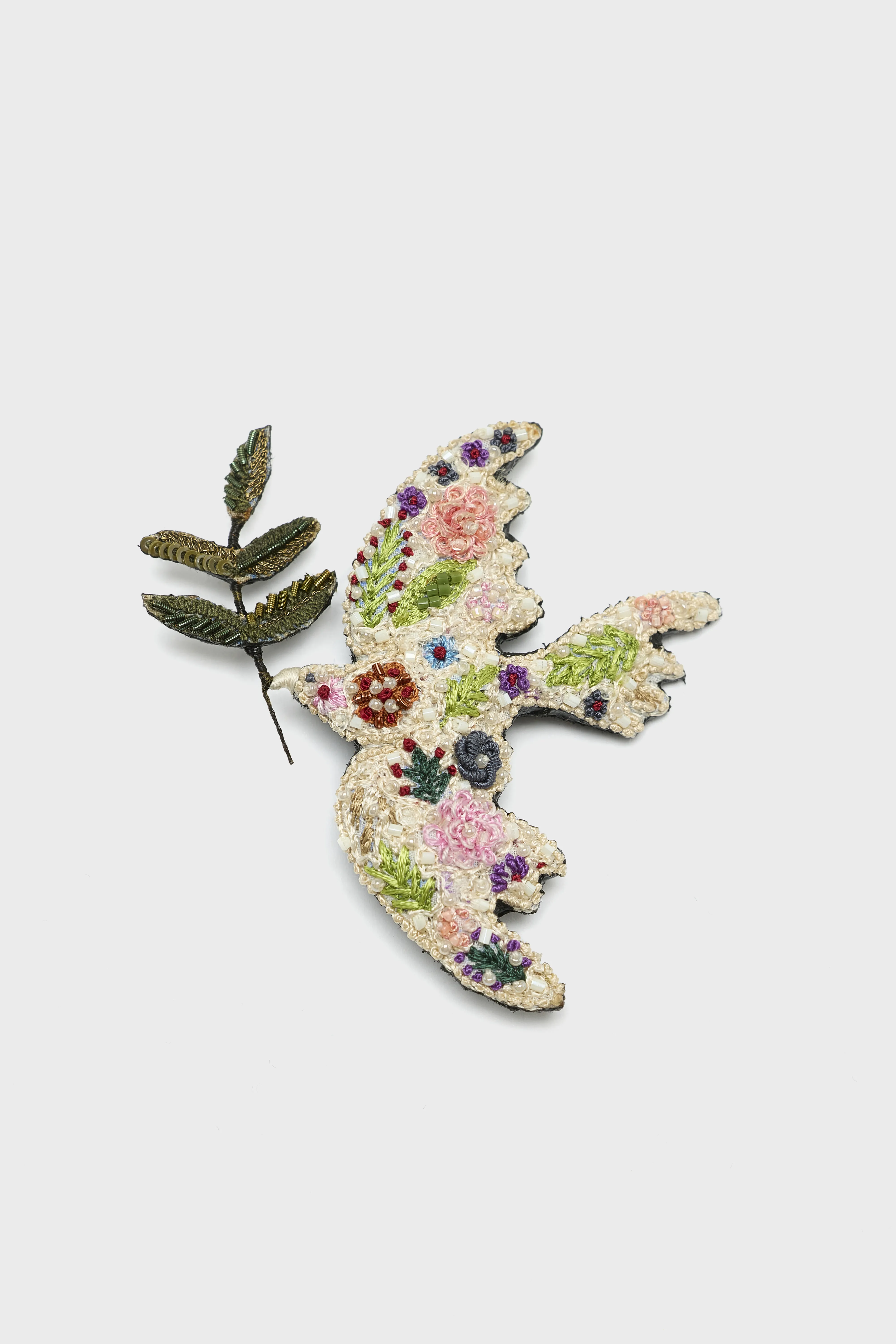 Bellerose Peace Bird Brooch (251 / W / WHITE)