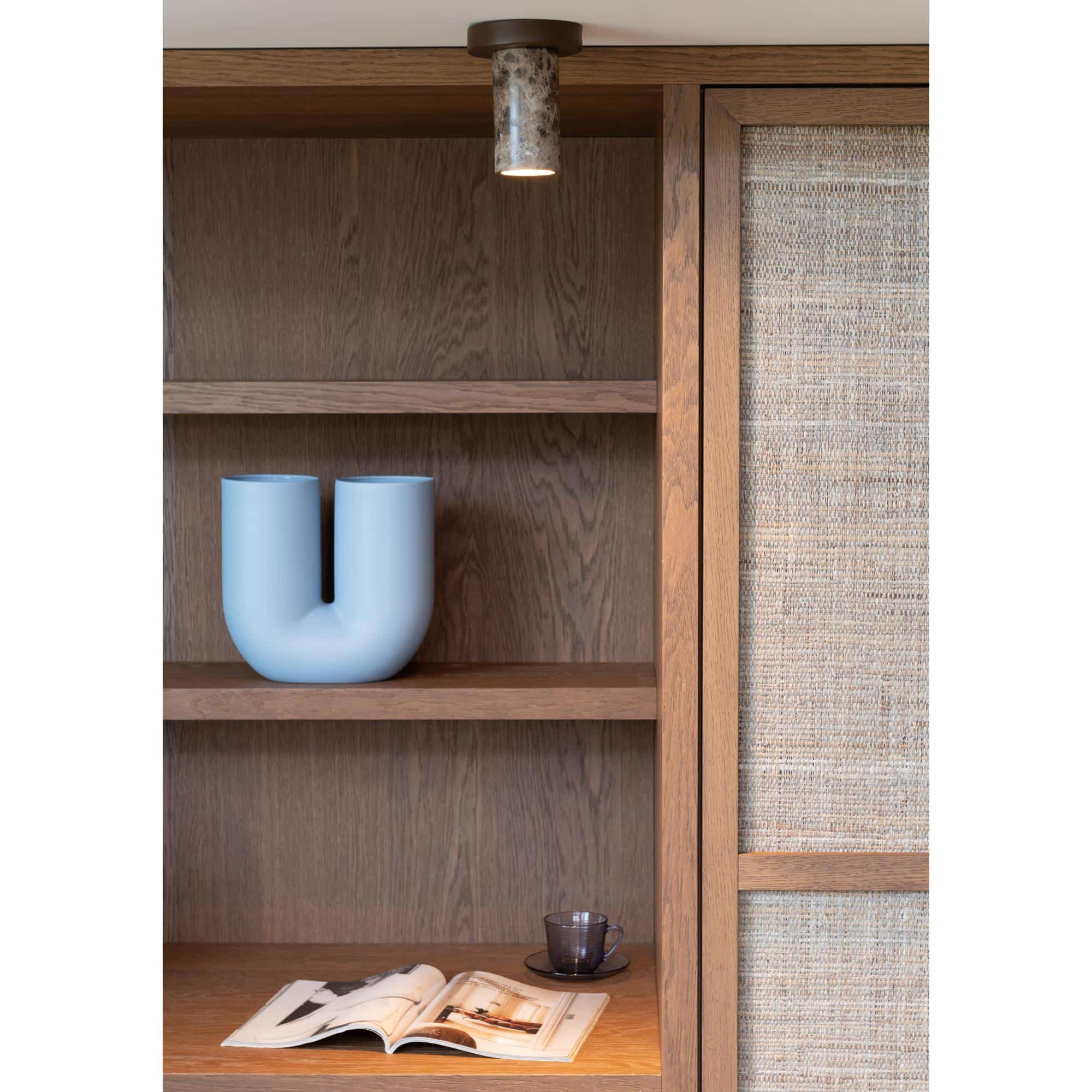 it's about RoMi Plafonniere Tivoli - Bruin - Ø12cm