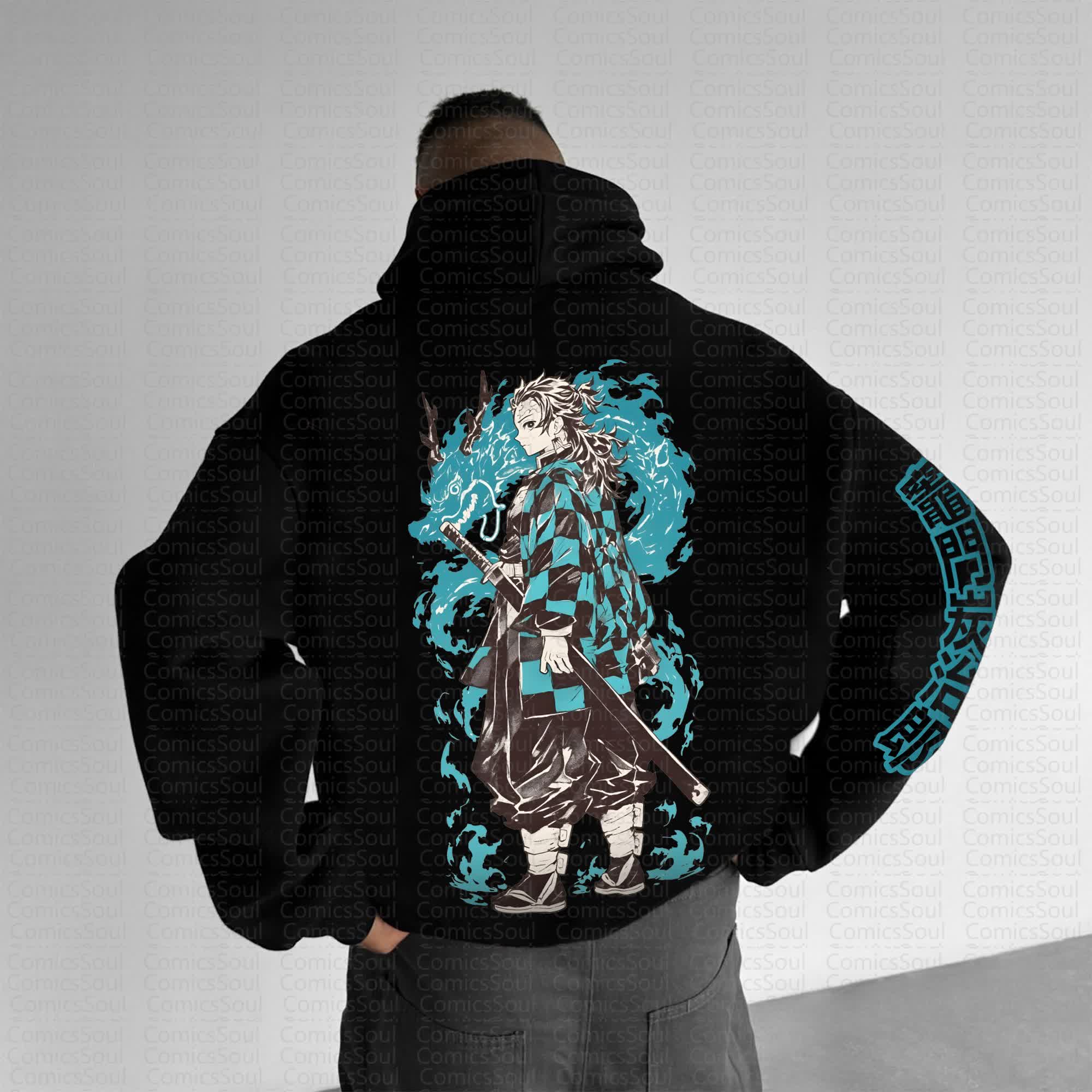 Unisex Anime Graphic Streetwear Vintage Hoodie丨Comicssoul