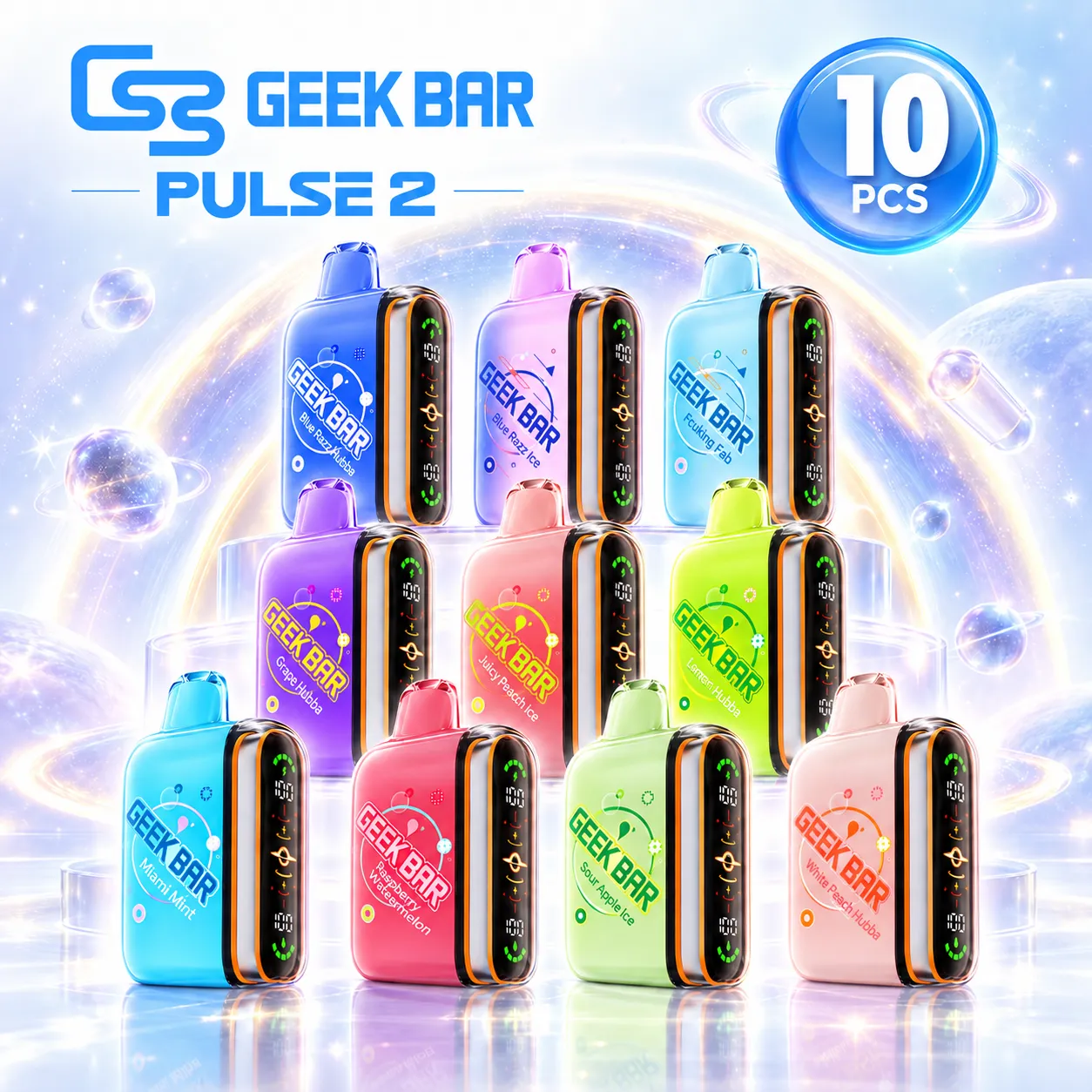 GEEK BAR PULSE 2 X 10pcs